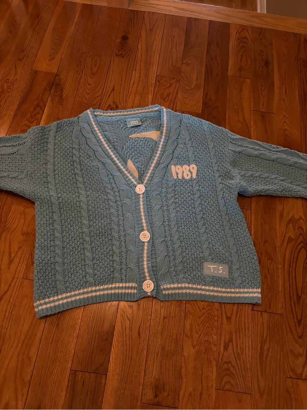 1989 Taylor Swift Taylor's Version Knit Button Up Sweater